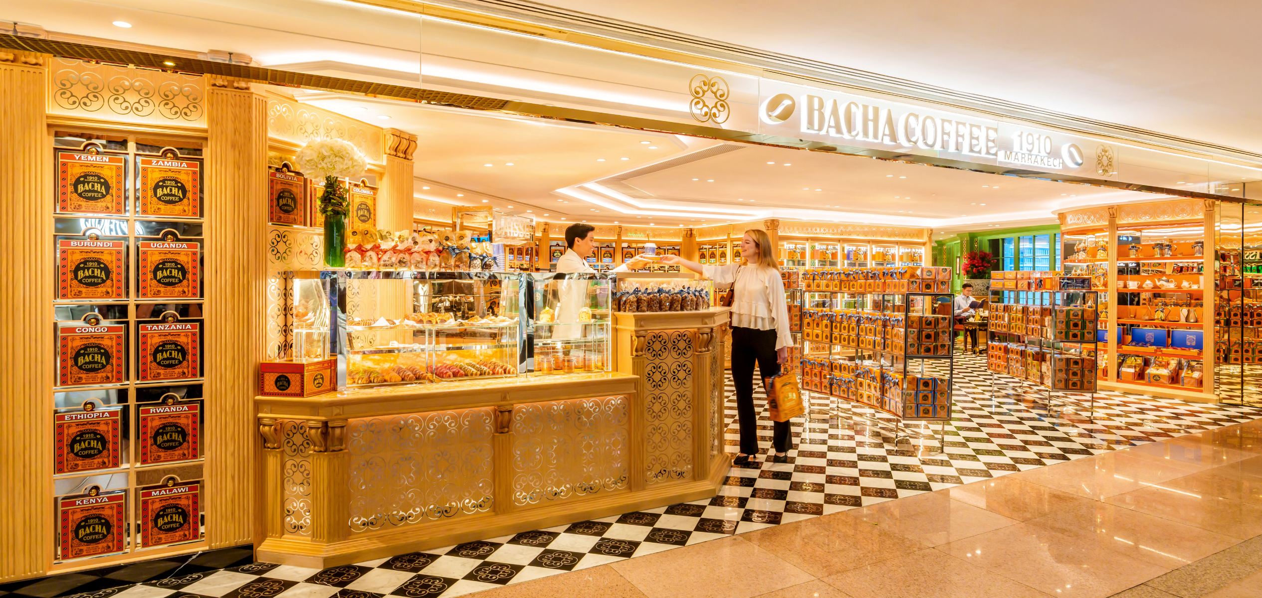 Bacha Coffee Unveils Flagship at Hong Kong’s Harbour City